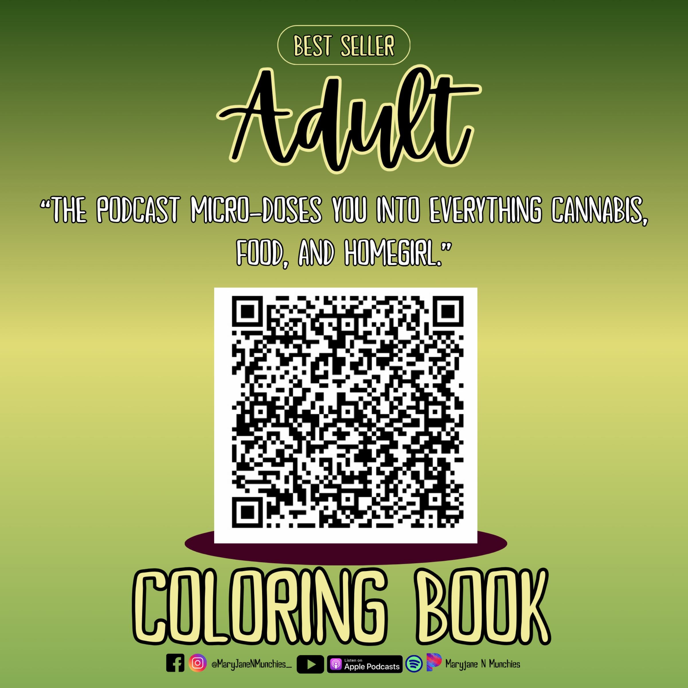 MaryJane N Munchies Coloring Book