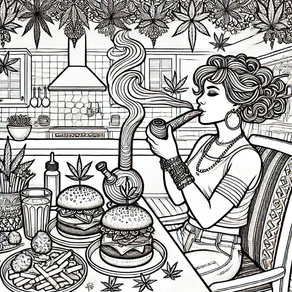 MaryJane N Munchies Coloring Book