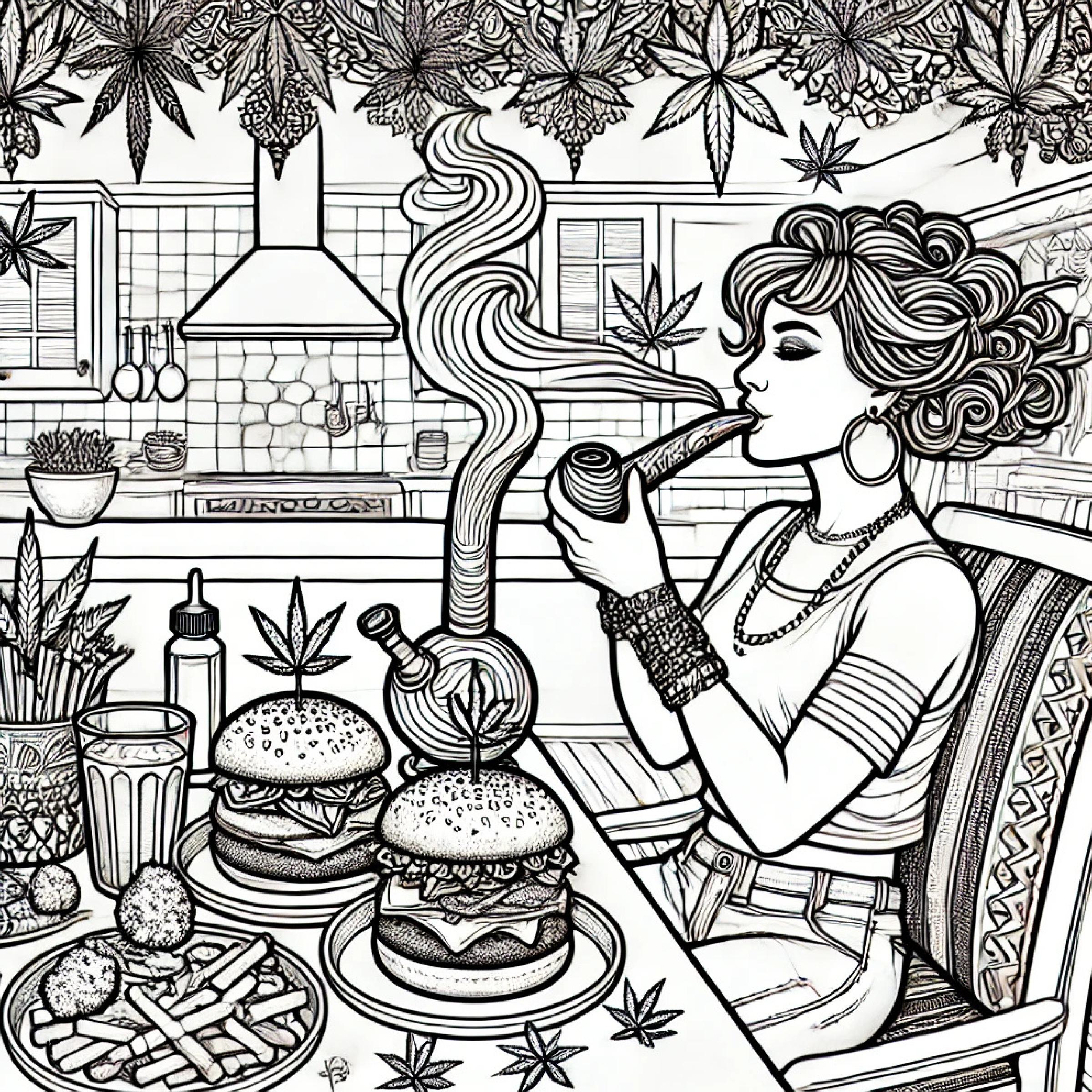 MaryJane N Munchies Coloring Book