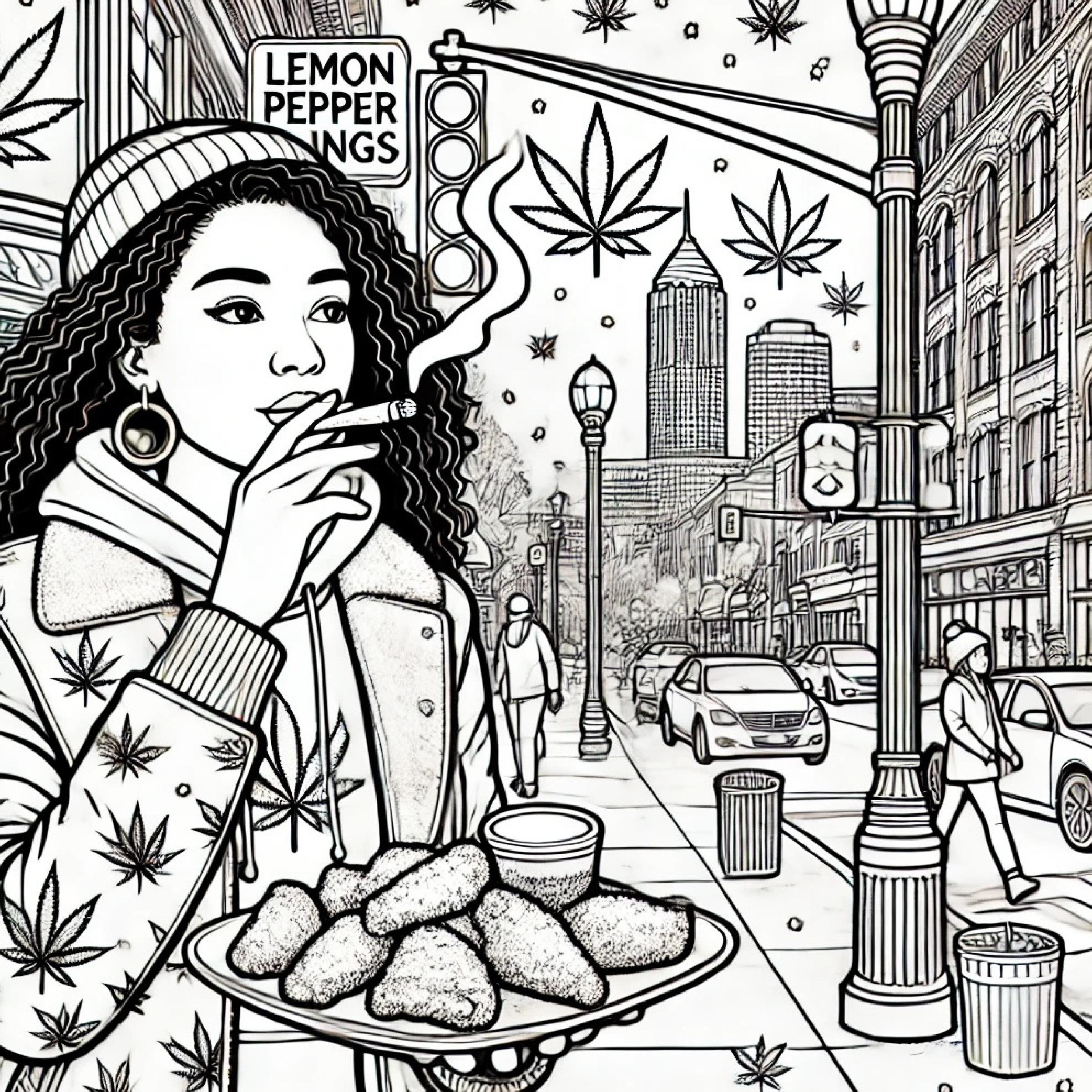 MaryJane N Munchies Coloring Book